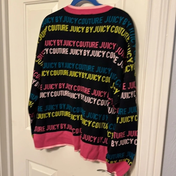 NWT! JUICY by Juicy Couture - Black Logo Sweater - Picture 8 of 8